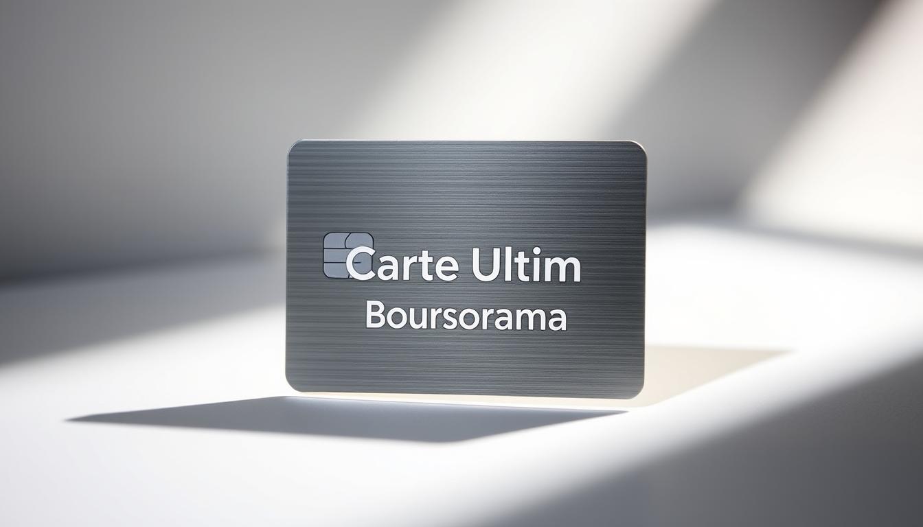Carte Ultim Boursorama plafond élevé zéro frais bancaire