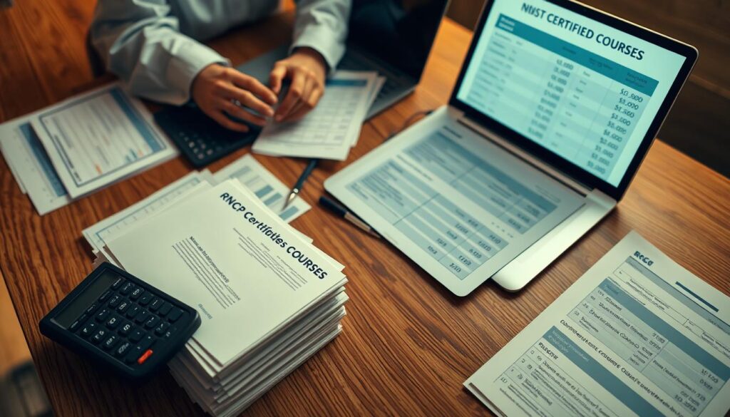 coût des cours certifiés RNCP