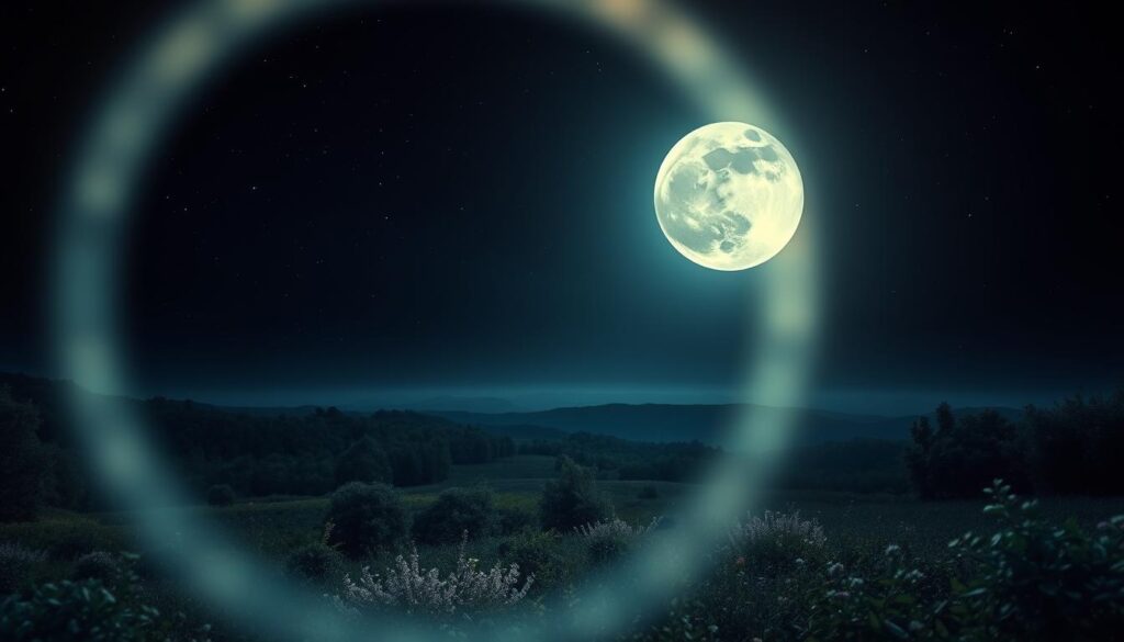 cercle de pleine lune