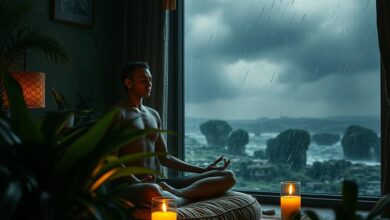 Garder la paix dans les tempêtes