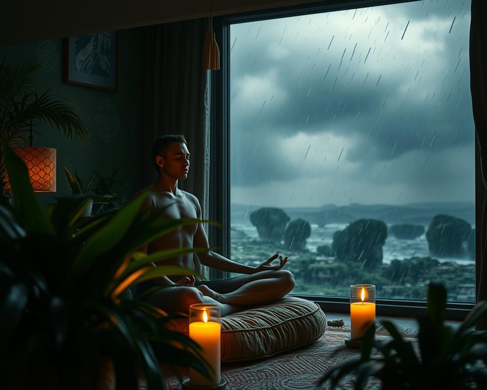 Garder la paix dans les tempêtes