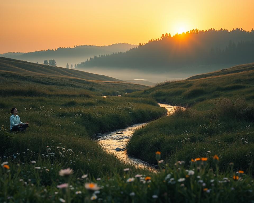 La sagesse dans le calme intérieur