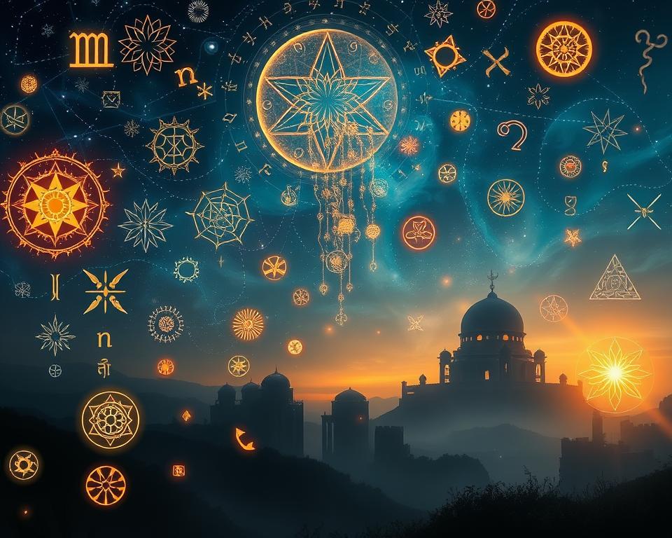 symboles de lumière