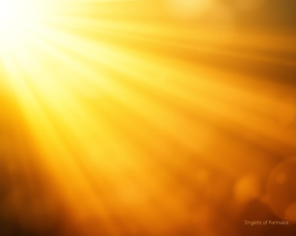 visualisation lumière dorée